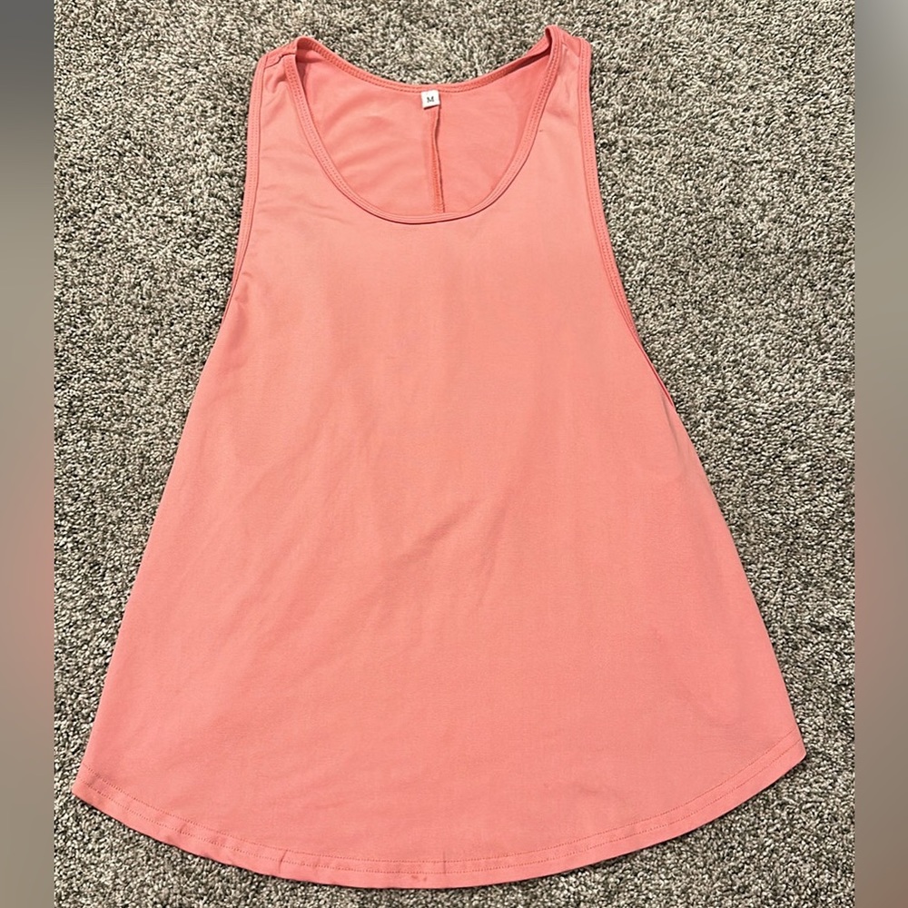 High back tank top